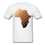 Africa Continent Shades T-Shirt - white