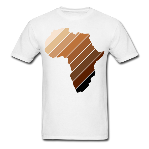 Africa Continent Shades T-Shirt - white