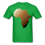 Africa Continent Shades T-Shirt - bright green