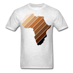 Africa Continent Shades T-Shirt - light heather gray