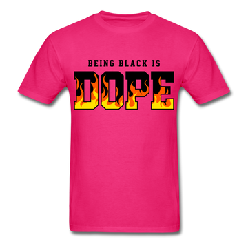 Black Is DOPE Flame T-Shirt