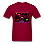 BLACK_FATHER-01 T-Shirt - dark red