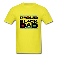 BLACK_FATHER-01 T-Shirt - yellow