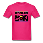 BLACK_FATHER-02 T-Shirt - fuchsia