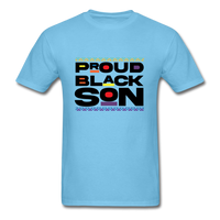 BLACK_FATHER-02 T-Shirt - aquatic blue