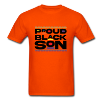 BLACK_FATHER-02 T-Shirt - orange