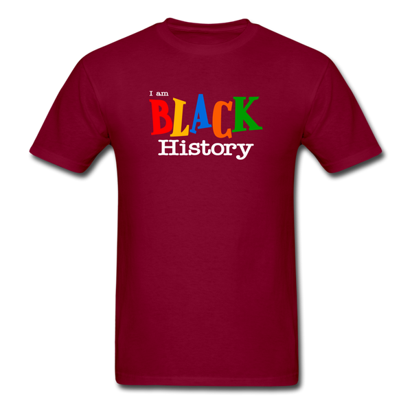 I_AM_BLACK_HISTORY - burgundy