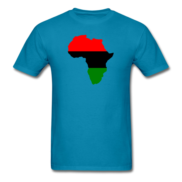 Africa Map - turquoise