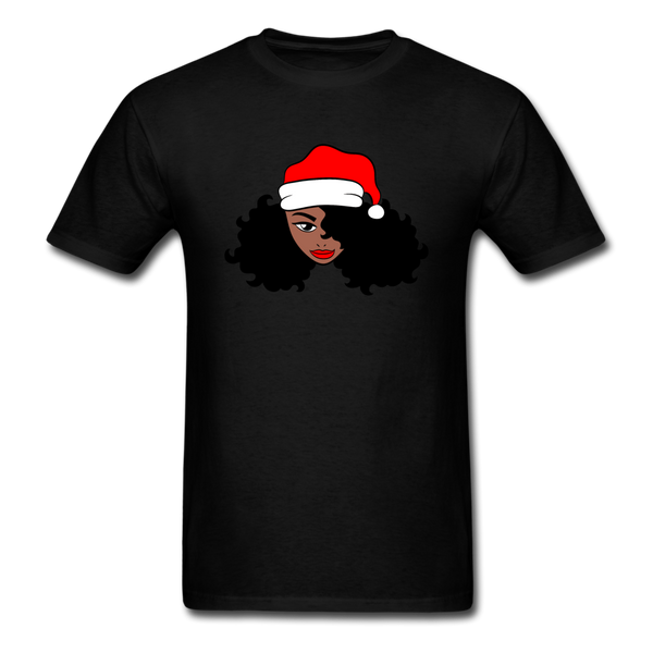 Afro Santa Claus Girl - black
