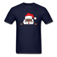 Peekaboo Black Santa - navy