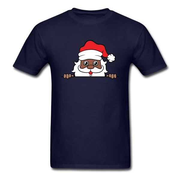Peekaboo Black Santa - navy