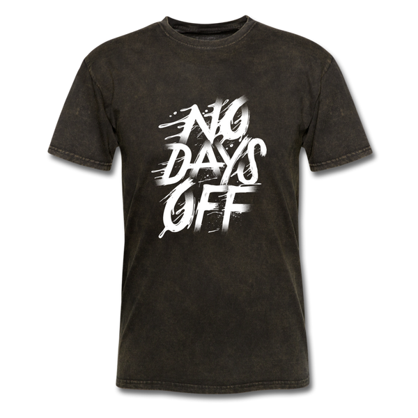 No Days Off - mineral black