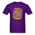 Outrun A Lifter, Outlift A Runner - purple