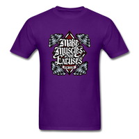 Make Muscle Not Excuse - purple