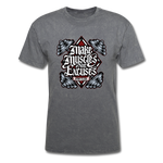 Make Muscle Not Excuse - mineral charcoal gray
