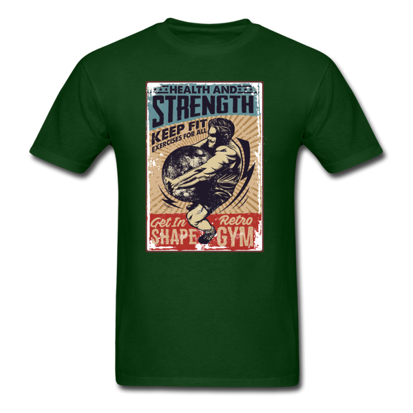 Health & Strength - forest green