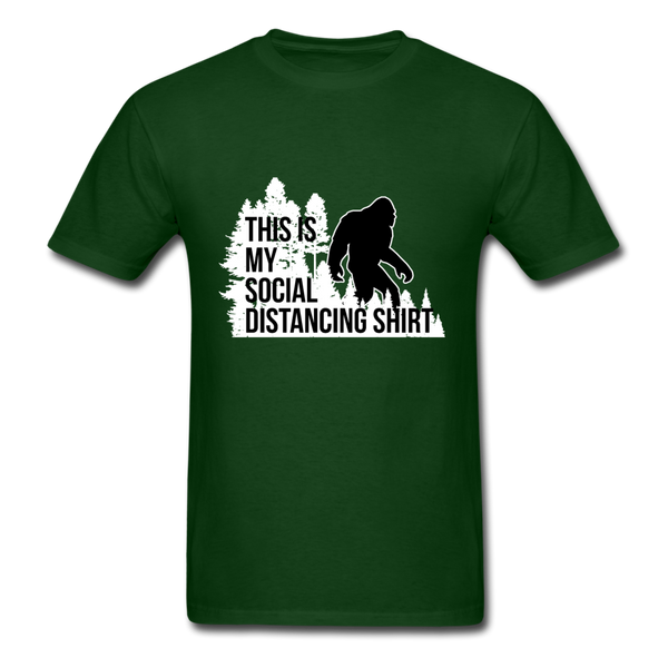 My Social Distancing Shirt - forest green
