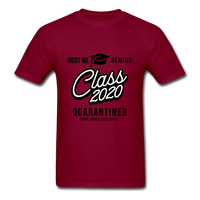 Class 2020 - burgundy