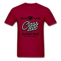 Class 2020 - dark red