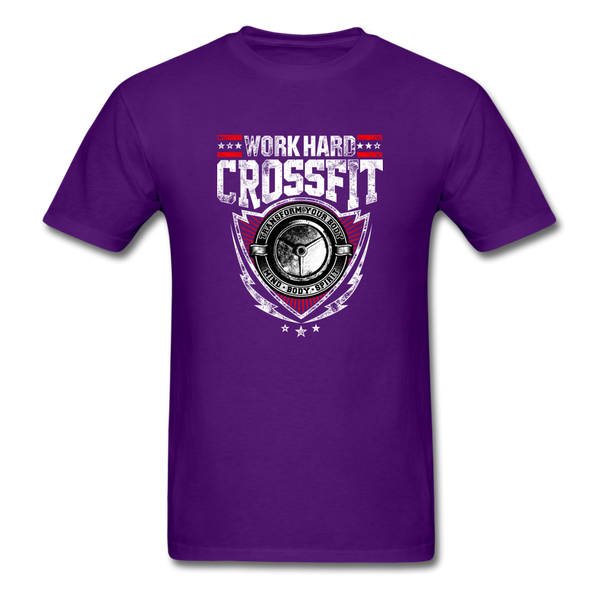 Work Hard Crossfit - purple