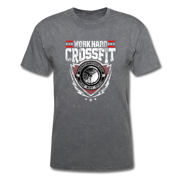 Work Hard Crossfit - mineral charcoal gray