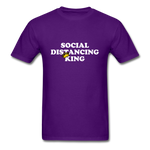 Social Distancing King - purple