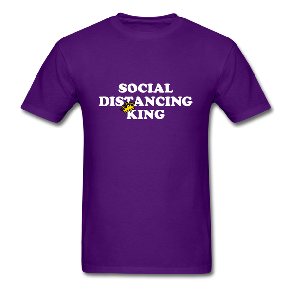 Social Distancing King - purple