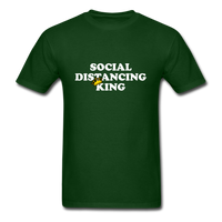 Social Distancing King - forest green