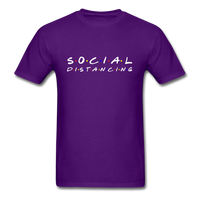 Social Distancing - purple