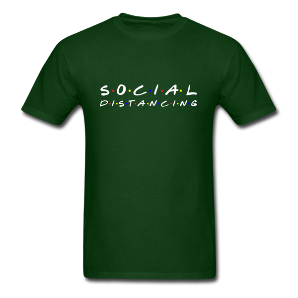 Social Distancing - forest green
