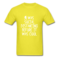 Social Distancing - yellow