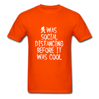 Social Distancing - orange
