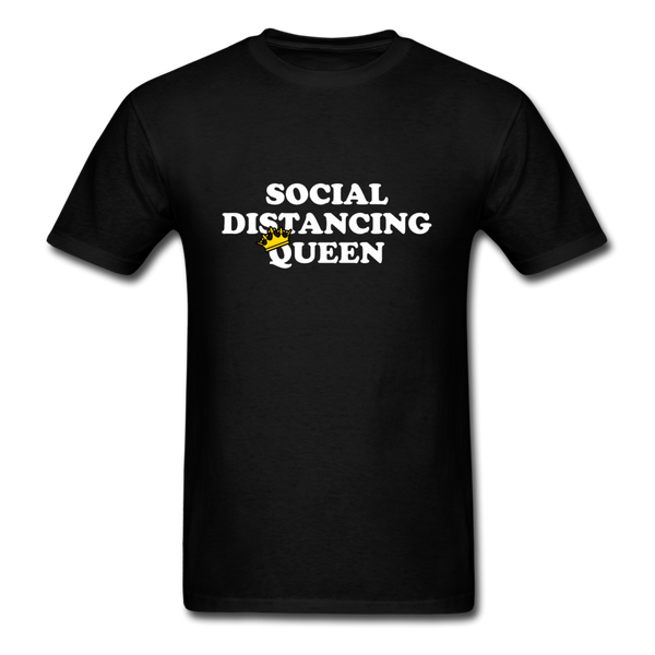 Social Distancing Queen - black