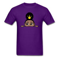 Puff Crown Girl - purple