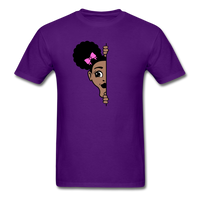 Afro Puff Girl - purple
