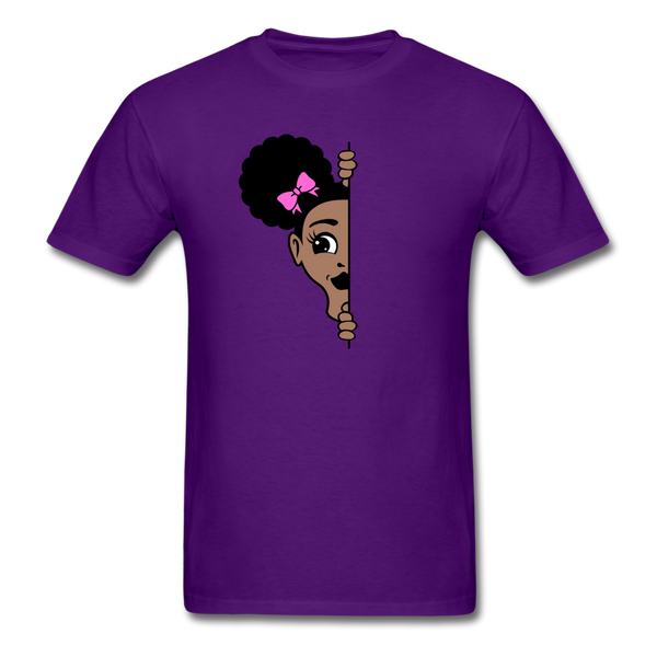 Afro Puff Girl - purple