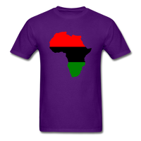 Africa Map - purple