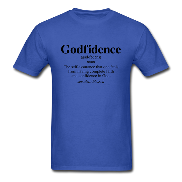 Godfidence - royal blue