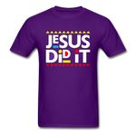 Jesus Did It - purple