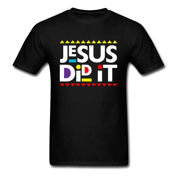Jesus Did It - black