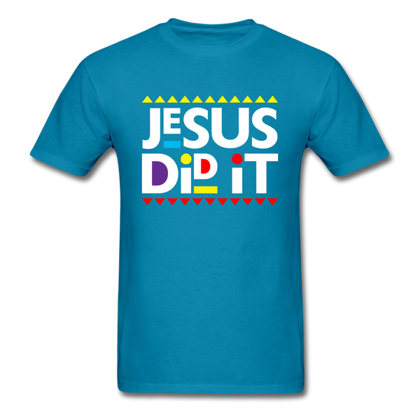 Jesus Did It - turquoise