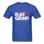 Rise & Grind - royal blue