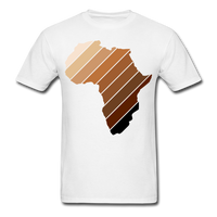 Africa Continent Shades T-Shirt - white