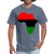 Africa Map T-Shirt - denim