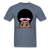 Afro Puff Bandana Girl 2 T-Shirt - denim