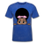 Afro Puff Bandana Girl 2 T-Shirt - mineral royal