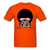 Afro Puff Bandana Girl 2 T-Shirt - orange