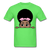 Afro Puff Bandana Girl 2 T-Shirt - kiwi