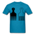 Afro Hair Pice T-Shirt - turquoise