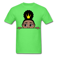 Afro Puff Crown Girl - kiwi